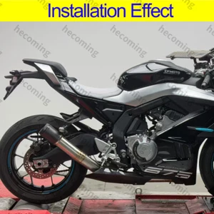 675SRR Full Exhaust System Slip For CFMOTO 675SR-R Muffler Header Link Pipe Loud - Picture 1 of 5