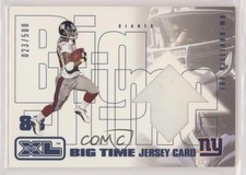 2002 Upper Deck XL Big Time Jerseys /500 Ike Hilliard #BTIK