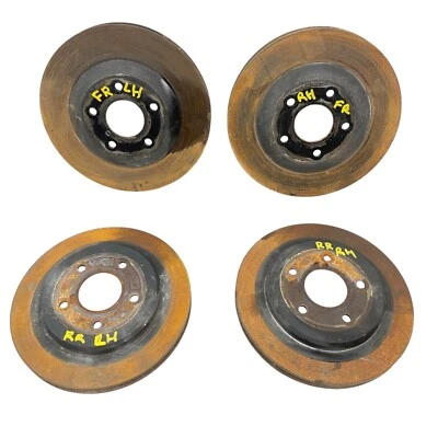 1997-2004 Chevrolet Corvette C5 RWD 5.7L Front & rear rotor brake set x4 27K OEM - Image 1 of 4