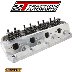 Aeroflow Complete SB Ford Windsor 289-351 203cc Cylinder Heads 58cc Chamber Pair - Picture 1 of 6