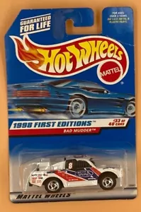Hot Wheels 1998 Erstausgabe #33 von 40. BAD MUDDER Sammler Nr. 662. NOC - Bild 1 von 3