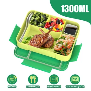 5 Fächer Brotdose Brotbox Frühstücksdose Schule Lunchbox Kindergarten Vesperdose - Bild 1 von 23
