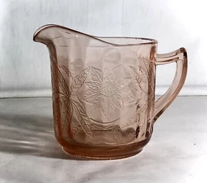 Jeannette Pink Floral Creamer - Picture 1 of 1
