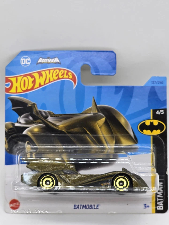 Batmobile - HW Batman 137/250 HOT WHEELS 1:64 1/64 - Immagine 1 di 1