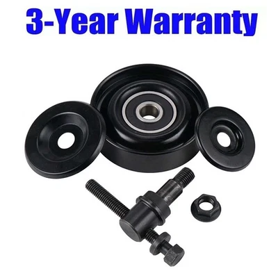 Steel Drive Belt Tensioner Pulley For Kia Rio Spectra For Hyundai Accent Elantra - Image 1 of 4
