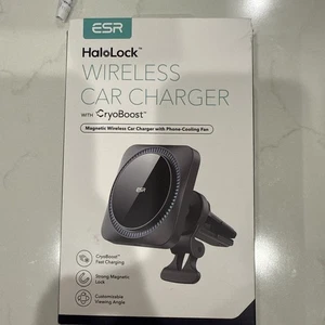 ESR Halolock Chargeur Voiture Rapide Magnétique Sans Fil Compatible avec MagSafe-Boîte Ouverte - Photo 1 sur 2