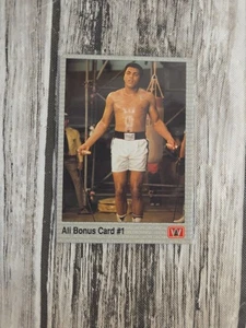 MUHAMMAD ALI BONUS CARD #1 1991 AW Sports Boxing Card #3 - Picture 1 of 2