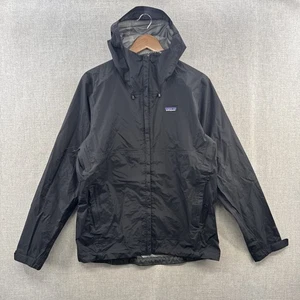 Patagonia Torrentshell 3l Rain Jacket Mens Medium Black Full Zip Hooded 2025 - Picture 1 of 18