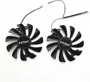 Ventilador de refrigeración de tarjeta gráfica BestParts para ZOTAC GTX 1070Ti 1080 Ti edición AMP GAA - Imagen 1 de 2