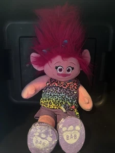 23” Build a Bear Dreamworks Trolls Princess Poppy Pink Plush Doll with Dress - Picture 1 of 5