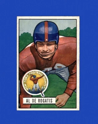 1951 Bowman Set-Break # 55 Al Derogatis LOW GRADE (crease) *GMCARDS* - Image 1 of 2