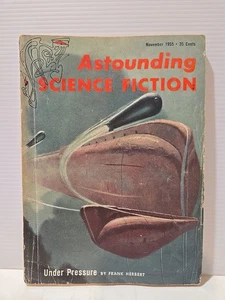 ASTOUNDING SCIENCE FICTION Nov 1955 - Frank Herbert, Under Pressure + More - Picture 1 of 5