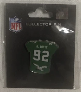 Neu WinCraft Reggie weiß Trikot Sammler Pin *MIP* Philadelphia Eagles NFL - Bild 1 von 1