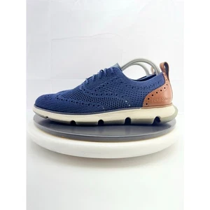Cole Haan 4.ZERØGRAND Oxford Stitchlite Herren Größe 8M Blau Freizeitschuhe C36418 - Bild 1 von 8