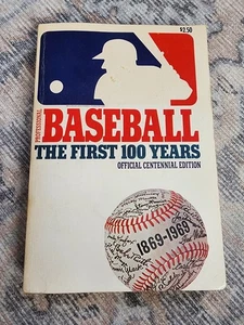 Professional Baseball The First 100 Years Official Centennial Edition 1869-1969 - Picture 1 of 5