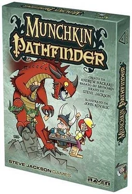 MUNCHKIN PATHFINDER edizione italiana gioco base gioco di carte demenziale - Immagine 1 di 3