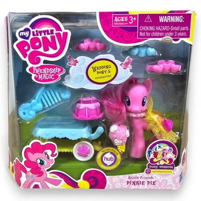 Hasbro My Little Pony Pony Brida de Boda Amigos Pinkie Pie G4 MLP NUEVO 2011 Foto 1 de 4