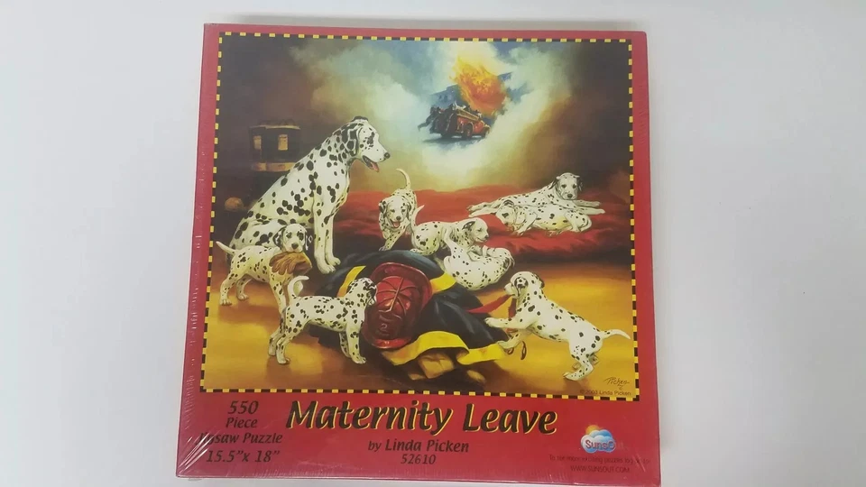 Rompecabezas de licencia de maternidad 550 piezas SunsOut 52610 - 15,5" x 18" Foto 1 de 2