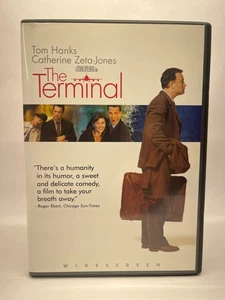 The Terminal (DVD, 2004)  Widescreen Tom Hanks Fast Free Shipping - Picture 1 of 2