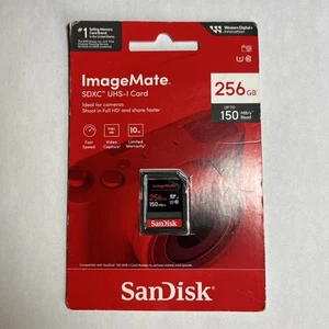 Sandisk 256 GB Image Mate SDXC UHS-I Card BRAND NEW SEALED! - Picture 1 of 4