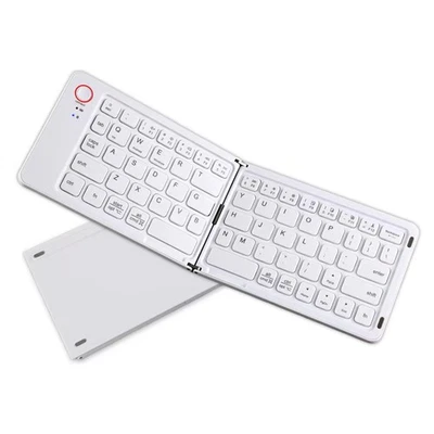 Foldable Keyboard Compatible Bluetooth Portable Office Keyboard Tablet Universal - Image 1 of 4