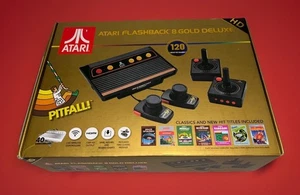 Atari Flashback 8 Gold Deluxe 120 Juegos Sistema de juego HD incorporado 40th Ann 2017 - Imagen 1 de 6