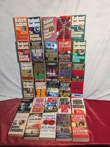 Robert Ludlum Book Lot of 30 Mixed Covert One Jason Bourne Series Paperbacks - Picture 1 of 21