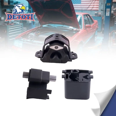 Engine Motor & Trans Mount Set New 3PCs For Chrysler Daytona Base Shelby - Image 1 of 4