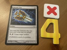 GALVANIC KEY x4 Mirrodin Magic The Gathering Play Set