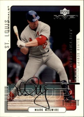 2000 Upper Deck MVP Silver Script #220 Mark McGwire Cardinals - Image 1 of 2