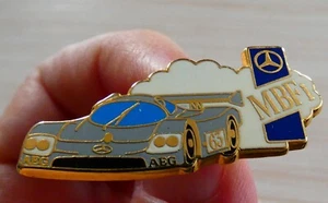 RARE PIN'S PROTO LES 24 HEURES DU MANS SAUBER MERCEDES MBFI ARTHUS BERTRAND - Foto 1 di 5