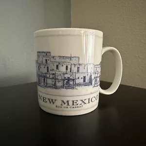 Starbucks 2008 Architecture Series New Mexico ""Rosso o verde?" tazza da caffè 18 once - Foto 1 di 4