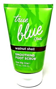 Bath & Body Works True Blue Spa Walnut Shell Smoothing Foot Scrub 4 oz New