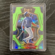 2023 Panini Select - Orelvis Martinez - Premier Level Neon Green RC /75