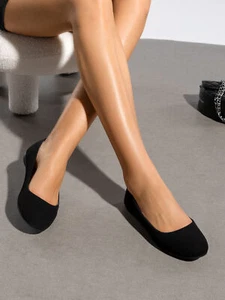 Women Ballerina Ballet Flats Round Toe Comfortable Slip On Work Office Flats - Picture 1 of 56