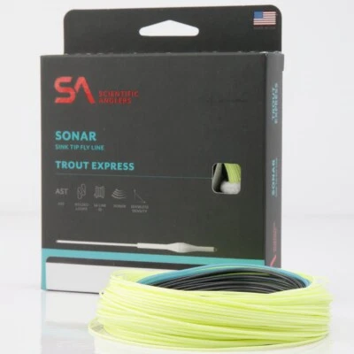 Scientific Anglers 声纳鳟鱼快速飞行线 - 所有尺寸 - 免费快速送货 — 第 1/4 张图片