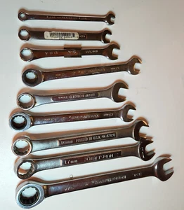 9 pc Craftsman Combination Wrench Forged In U.S.A. - Foto 1 di 10