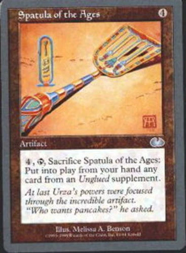 Spatula of the Ages ~ Moderately Played Unglued MTG Magic UltimateMTG Artifact C - Image 1 of 1