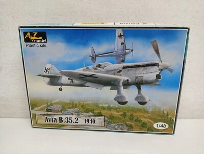 Avia B.35.2 1940 Az model Plastica Kit  1/48 Kit Montaggio Aereo-Y2-A33 - Immagine 1 di 4