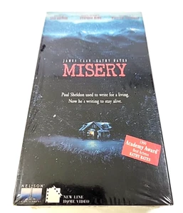 Misery VHS 1991 Video New Sealed w/Watermark Stephen King Vtg READ! - Picture 1 of 9