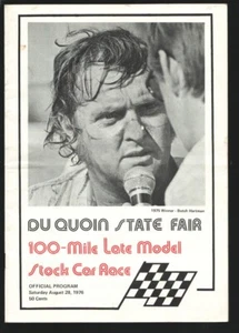Du Quoin State Fair Speedway USAC Auto Race Program 8/28/1976-USAC Stock Car ... - Picture 1 of 1