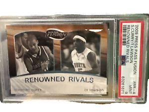 2009 Press Pass Fusion Renowned Rivals Stephen Curry Ty Lawson #RR-4 Rookie RC 9