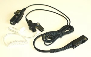 2 Draht Klar Rohr Hörmuschel PTT für Motorola XPR3300/3500 DEP550/570 DP2600 M353 - Bild 1 von 3