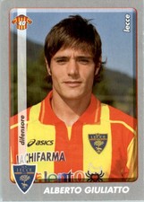 2008-09 Panini Calciatori Stickers Aggiornamento #A61 Alberto Giuliatto