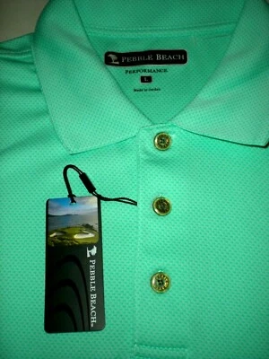 Camisa estilo PEBBLE BEACH POLO NUEVA con etiquetas Foto 1 de 2