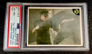Bruce Lee On Front & Back Rookie Card PSA 8 1966 The Green Hornet Kato #34 Kato - Picture 1 of 3