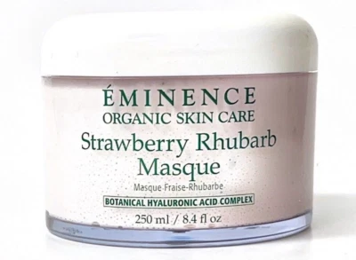 Eminence Strawberry Rhubarb Masque (250ml / 8.4oz) SALON SIZE / NEW / AUTH! - Image 1 of 4
