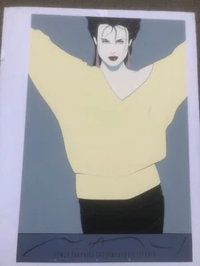Patrick Nagel NC8 24x36 Serigraph Print - Picture 1 of 1