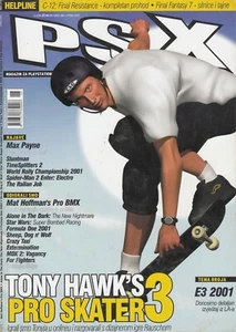 PSX PLAYSTATION MAGAZINE 24 CROATIA 2001 TONY HAWK'S PRO SKATER 3 - Picture 1 of 1