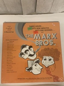 MARX BROS. NEW SEALED three hours...fifty-nine minutes MURRAY HILL 12" LP 33 RPM - Bild 1 von 12